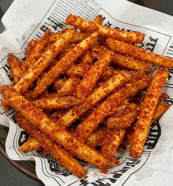 Masala fries from Pind Di Roti in Toronto's Junction